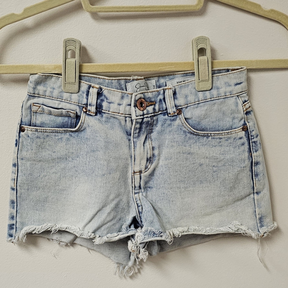 Jessica Simpson Girl's Light Wash Jean Shorts